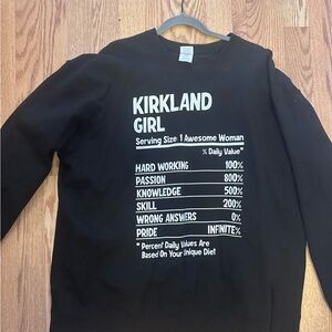 Costco Kirkland Black Crewneck Sweater Size‎ 2XL
